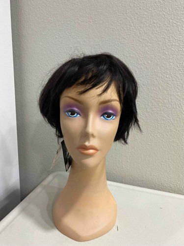Super Cute Short Straight Bob 100% Human Hair Full Wig - HH 2075 - Picture 5 of 8