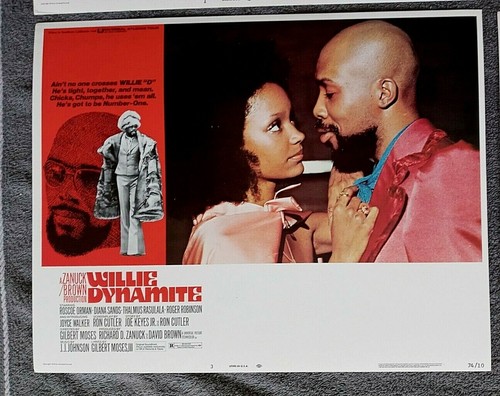 Willie Dynamite Lobby Card Set BLAXPLOITATION Roscoe Orman PIMPIN Diana Sands 74 - Foto 5 di 11