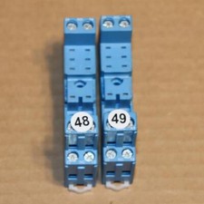 One Lot of 2 FINDER 95.85.3 N 10A 300V Relay Socket Base