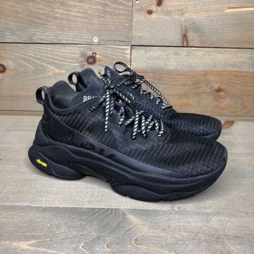 Brandblack Kite Racer Black Vibram 004 Shoes Sneakers Los Angeles Men's Size 6