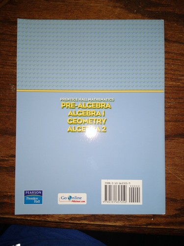 PRENTICE HALL MATH DATA ANALYSIS AND PROBABILITY WORKBOOK & teachers guide - Imagen 3 de 10