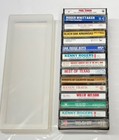 Lot Of 15 OLD Country CLASSICS cassette Tapes W/ STORAGE CASE Tested