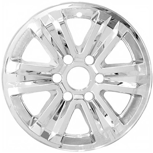 New 17" BRIGHT CHROME Wheel Skins NEW SET/4 FITS 2015-2020 Ford F-150 - Picture 2 of 3