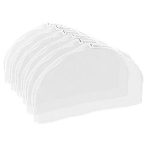 6Pcs Clear Garment Shoulder Cover Transparent Plastic Garment Shoulder Covers - Picture 11 of 12