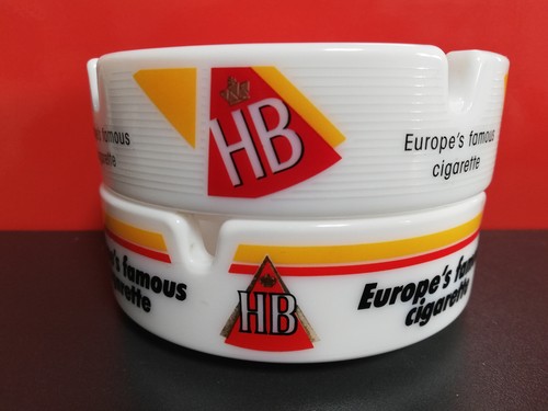 HB Two Collectible Ceramic Cigarette Ashtrays - Picture 10 of 19