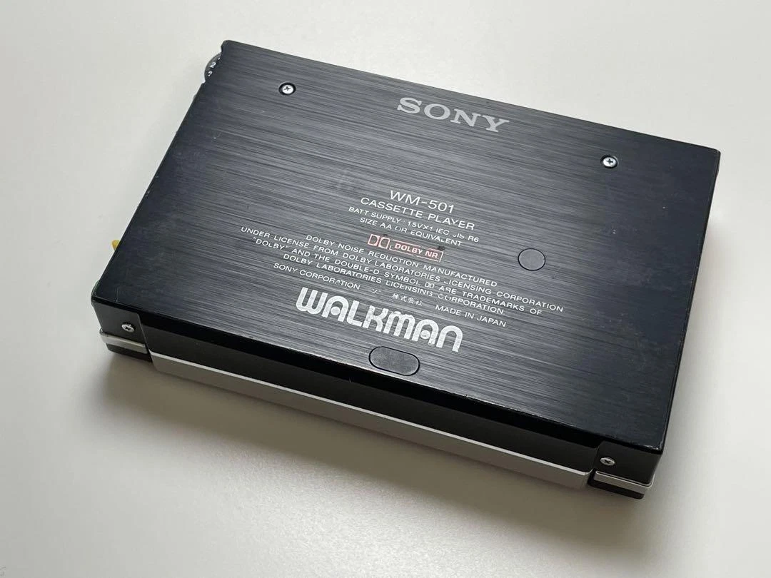 Sony Walkman WM-501 Black Portable Cassette Player Tested Working