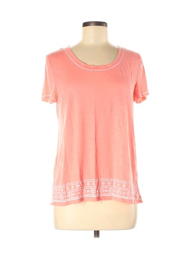 Pleasures Women Pink Short Sleeve T-Shirt M
