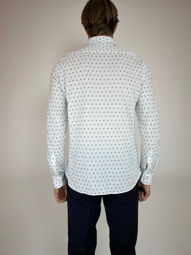 HUGO BOSS casual Fit Shirt Long sleeve Mens sz. 42 16.5 - Picture 5 of 12