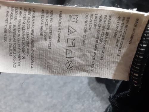 PrAna Stepppullover Damen 14 16 schwarz meliert Pullover Fronttasche - Bild 5 von 11