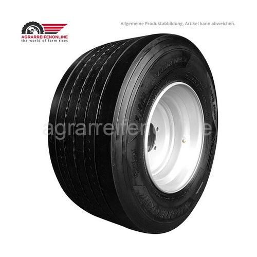 Komplettrad 435/50 R19,5 Gebrauchtreifen inkl. neuer Felge 8 Loch / ET 0 - Bild 2 von 3