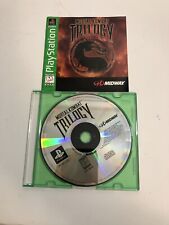 Mortal Kombat Trilogy (PlayStation 1, 1996) (GH) No Back Insert