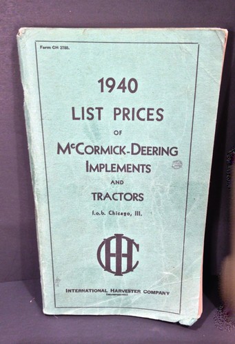 Cosechadora Internacional McCormick Deering de 1936 a 1945 de colección 4 catálogos manuales - Imagen 2 de 17