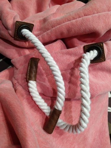 Naketano women's hoodie  size XS  coral pink  hooded - Picture 9 of 12