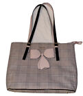 Mosiso Laptop Bag 15.6 inch PU Canvas & Leather Tote Bag