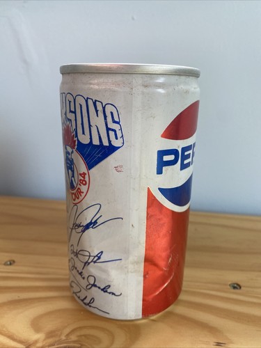 Pepsi Cola Porcelain Enameled Sign 1991 8" 5 Cent Bonus Michael Jackson Can - Picture 8 of 9