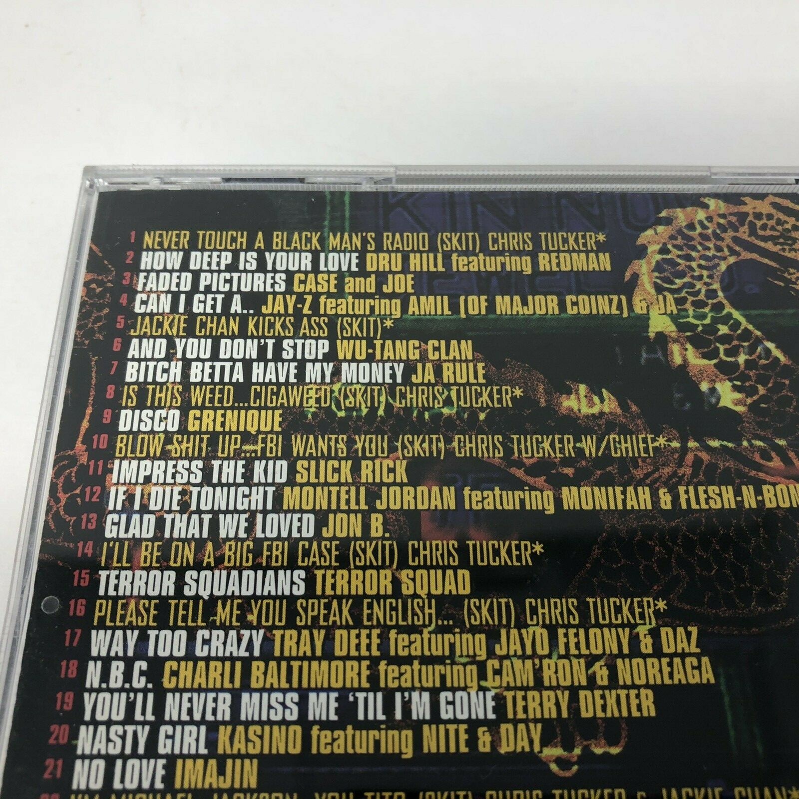 Def Jam's Rush Hour Movie Soundtrack 1998 Explicit Lyrics Audio CD