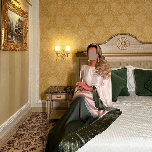 Dubai Women Evening Long Dress Elegant Kaftan Abaya Muslim Robe Party Gown Prom - Bild 13 von 55