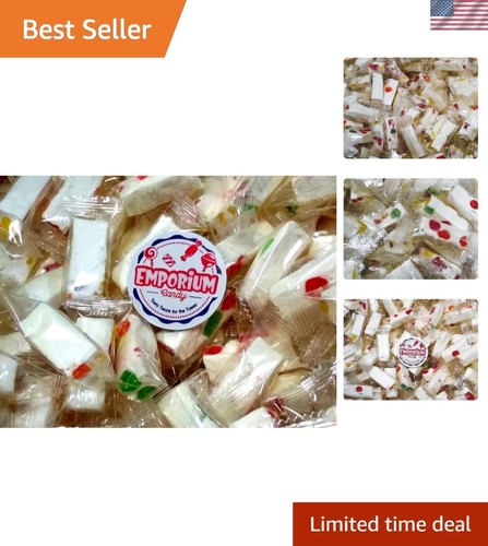Vibrant 12 oz Jube Nougats - Individually Wrapped Fruity Delights on-the-go