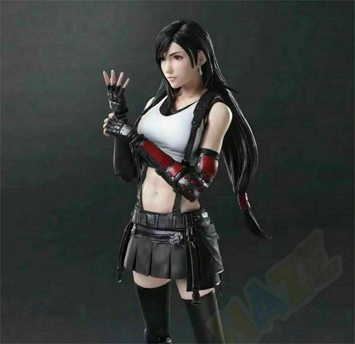 Play Arts Kai Final Fantasy VII Tifa Lockhart Action Figure Statue Official - Picture 6 of 9