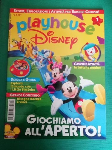 PLAYHOUSE DISNEY N.1 LET'S PLAY OUTDOORS, GAMES AND ACTIVITIES