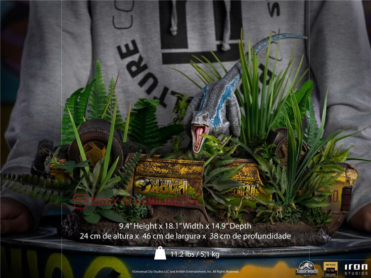 DCユニバース アレス IRON STUDIOS UNIVJP63622-10 1/10 Velociraptor Collection DX