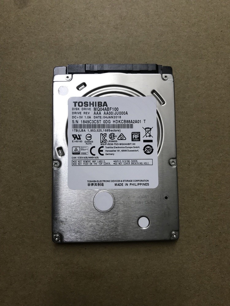 新品 TOSHIBA 1000GB 1TB 2.5 MQ04ABF100　3枚 新品 TOSHIBA 1000GB 1TB 2.5 MQ04ABF100 3枚 Toshiba