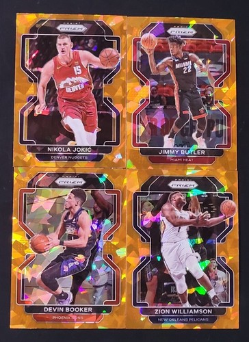 2021-22 Prizm Basketball Veteran ORANGE ICE PRIZMS 1-241 You Pick the Card - Picture 1 of 1