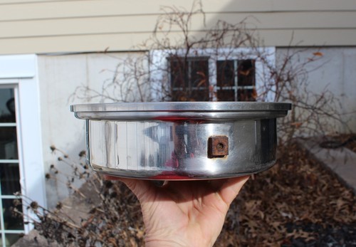 Replacement Vintage Flavorite 3-Ply 18-8 Stainless 8-3/4” Skillet - NO HANDLE - Picture 3 of 7
