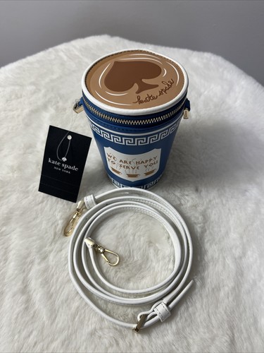 NWT Kate Spade Coffee Break 3D Crossbody Novelty Collector Item - Picture 5 of 10