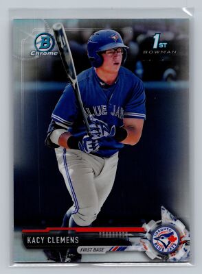 2017 Bowman Draft #BDC-101 Kacy Clemens Chrome Refractor
