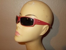 Bolle Piranha 11406 Pink Frame Gray Lenses Sunglasses