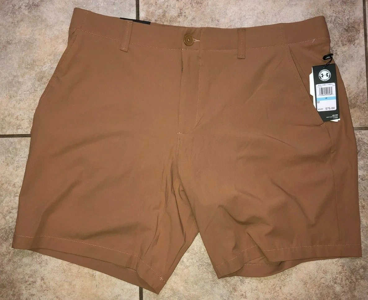 Men's under sale armour khaki shorts