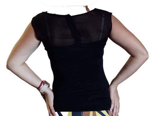 Archival Miss Sixty Black Top sz XS Miss60 Italy - Picture 3 of 10