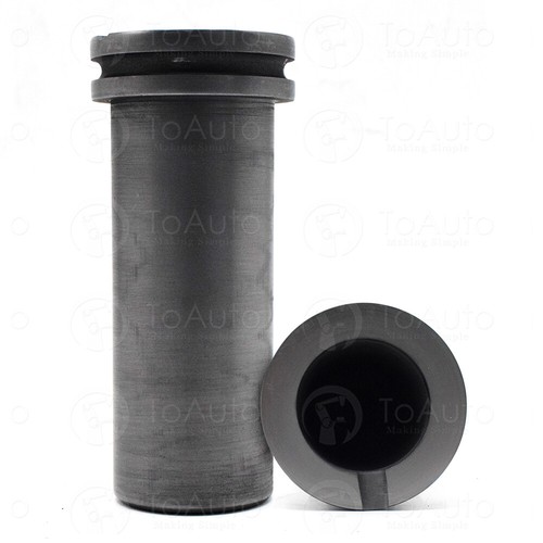 Crisol de grafito de alta pureza de 1/2/3 kg metal fundido oro plata cobre fundición - Imagen 5 de 12