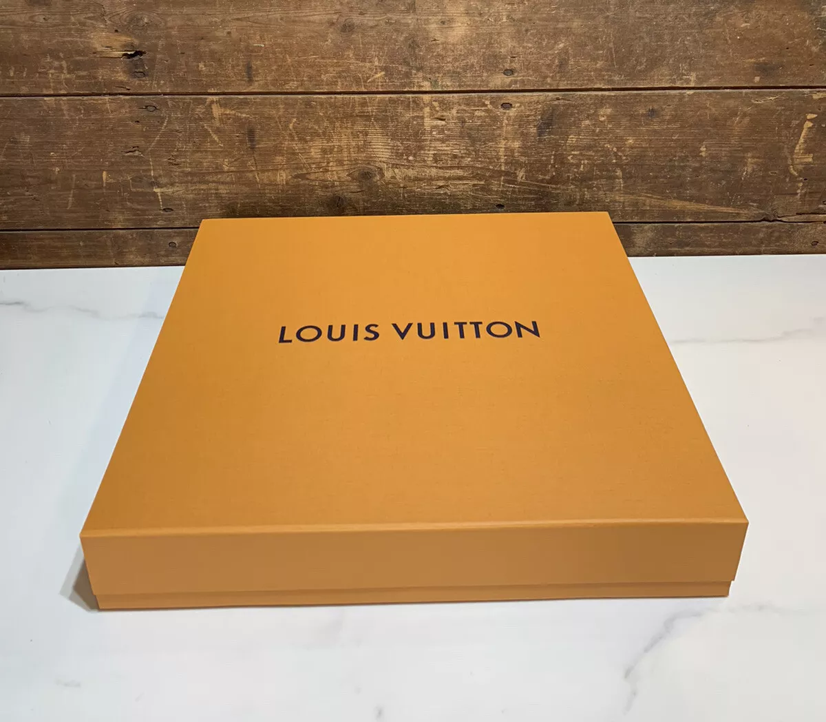 Authentic Louis Vuitton XL Magnetic Empty Box 17.5” x 19.25” x 3.5 with  Ribbon