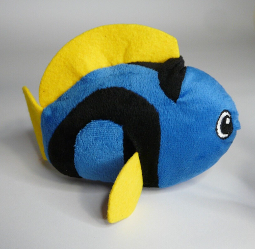 Nemo Clown Fish and Dory Plush Stuffed Animal Toys Orange Blue 6 in - Picture 6 of 12