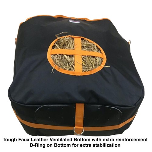 Majestic Ally Nylon Hay Feeder Double Sided Tote Bag for Livestocks - Picture 10 of 30