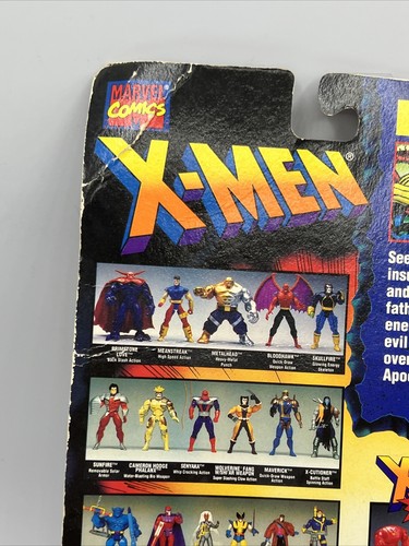 ToyBiz GENESIS & Spine Sidekick X-Men X-Force Vintage Marvel Action Figure 1995 - Picture 4 of 7
