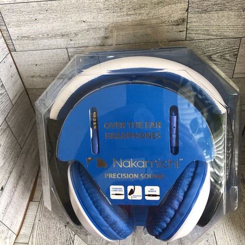 Nakamichi Kopfhörer NK780 kabelgebunden blau Over-the-Ear brandneu - Bild 2 von 9