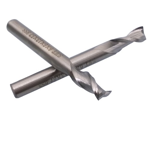 US Lager 3 Stck. 6 mm zwei 2 Flöten HSS & Aluminium Schaftfräser Fräser CNC Bit - Bild 3 von 4