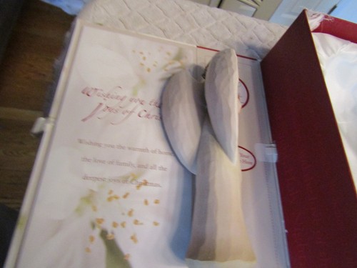 Seagull Studios Schutzengel Figur Engel Wishing You the Joys of Christmas - Bild 3 von 7