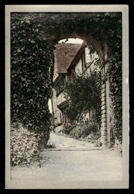 1930 Army Club Glorious Britain Cigarette Card #3L Tangley Manor Surrey
