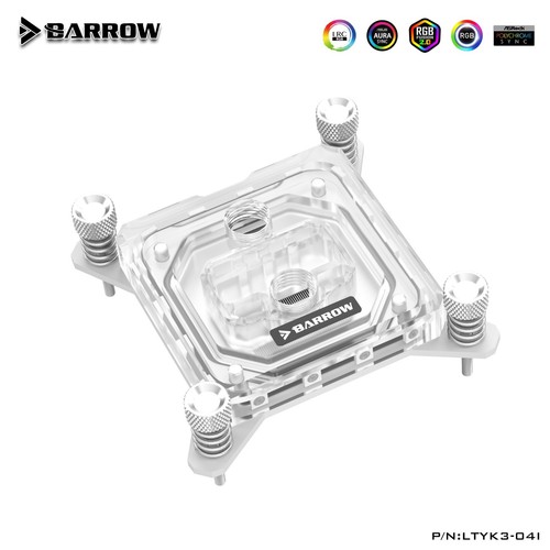 Bloque de refrigeración por agua de CPU Barrow LTYK3-04I para Intel LGA1700/1200/115x/x99/x299 - Imagen 3 de 14