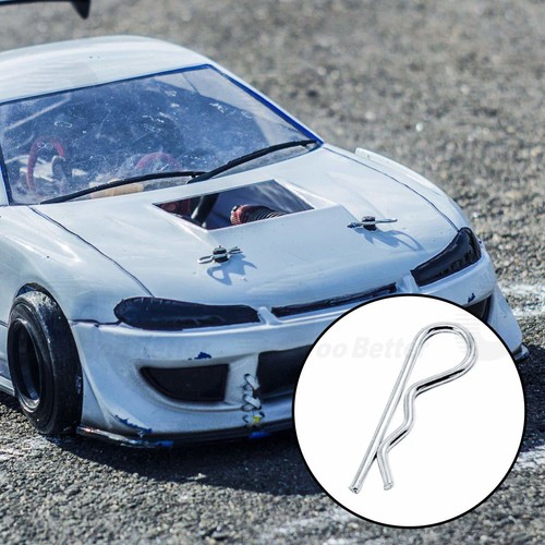 100Pc R Clips Spring Lynch Hitch Cotter Hair Pin Assortment Split Disc Calip Pin - Bild 7 von 21