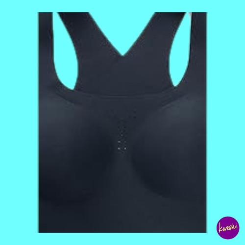 CRZ YOGA Women's Flex Sculpt Sports Bra, High Impact, True Navy, UK 12 /EU 40 - Picture 6 of 9