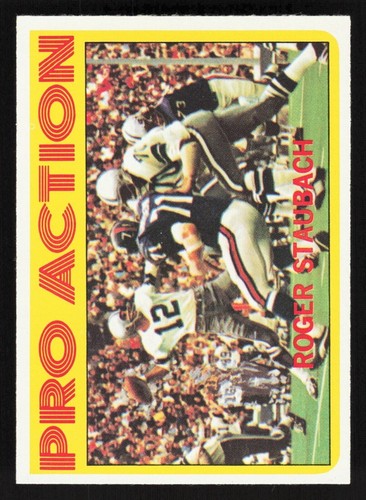 1972 Topps Football 1-132 See Scans SET BREAK Most are EX/NM/MT Pack Fresh! - Picture 332 of 357
