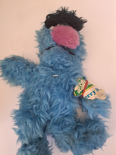 Herry Monster Knickerbocker Peluche Sesame Street 15" Harry Muppet vintage RARI - Foto 2 di 6