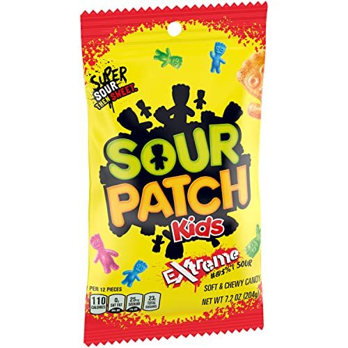 PARCHE SOUR KIDS Candy, Extreme Flavor 7,2 oz (Paquete de 12) - Imagen 9 de 12