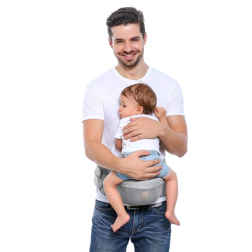 Seggiolino bambino vita leggera sgabello 4 posizioni di trasporto per bambini 0-36 mesi DE - Foto 9 di 21
