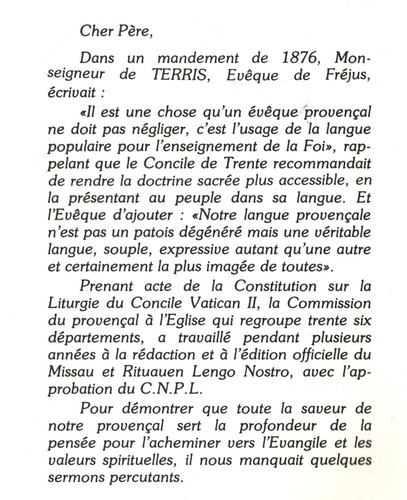 PREDICANÇO e RESPELIDO d'Yves SALEM Préface Abbé Raymond Provençal-Français 1978 - Picture 3 of 12